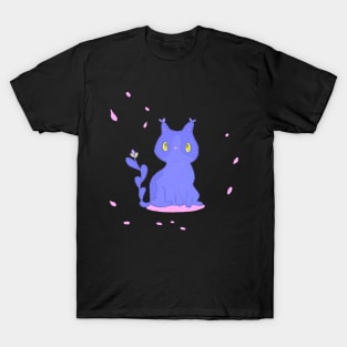 Blue cat T-Shirt